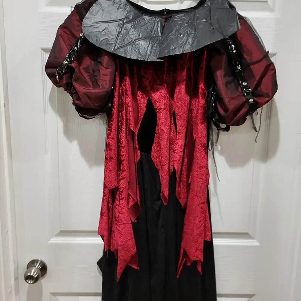 Halloween Costume Princess Vampira Detachable Collar one size
